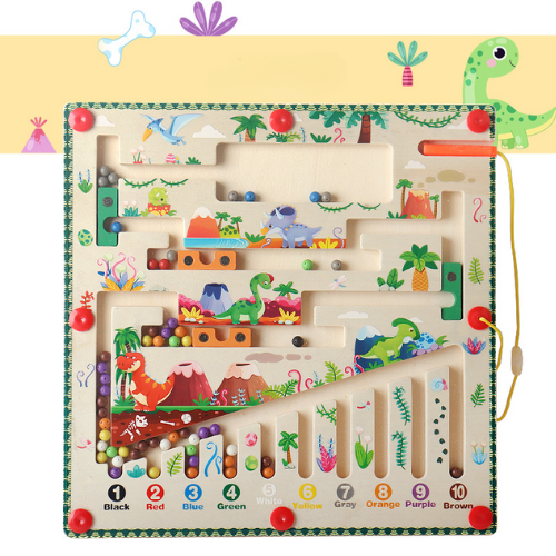 Magnetic SceneBoard™ - Montessori scene maze board - magnetic board game 