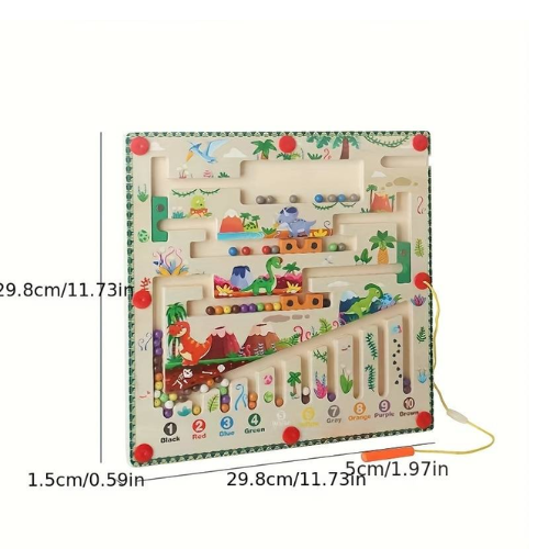 Magnetic SceneBoard™ - Montessori scene maze board - magnetic board game 