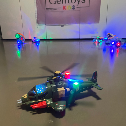 LightShow Militairy Helicopter™ - Speelgoed helicopter