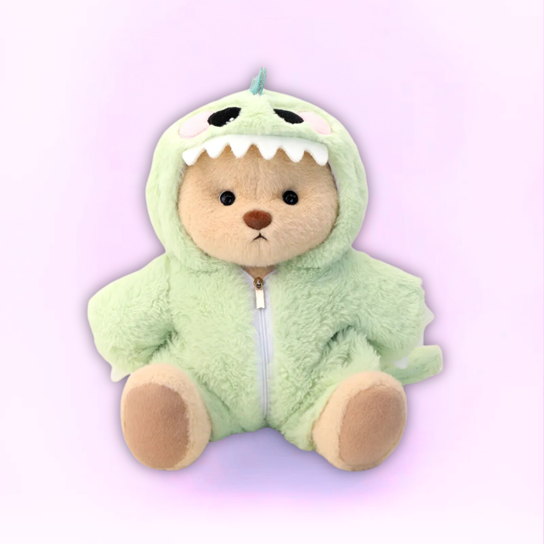 Dino BearBuddy™ - Knuffel met outfitje