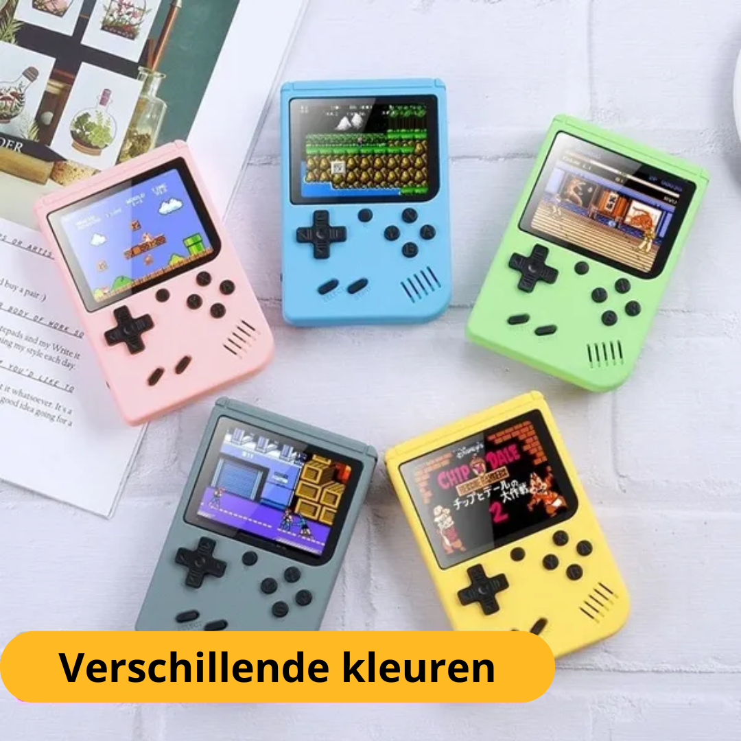 TinyTendo™ - 400+ Spellen in Één Console! inc. Gratis controller