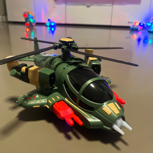 LightShow Militairy Helicopter™ - Speelgoed helicopter