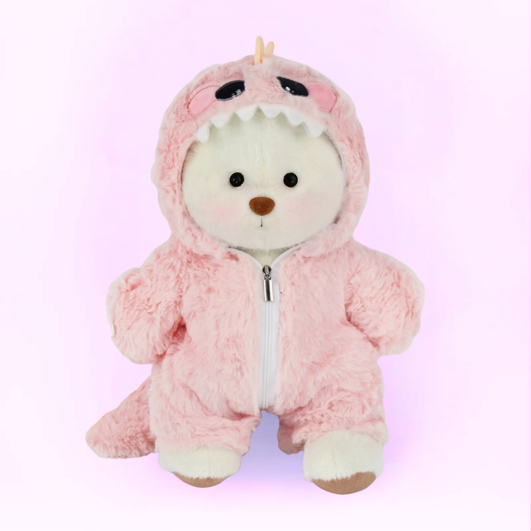 Dino BearBuddy™ - Knuffel met outfitje