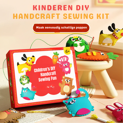 HandCraft Sewing Kit™ - Speel, leer en creëer!