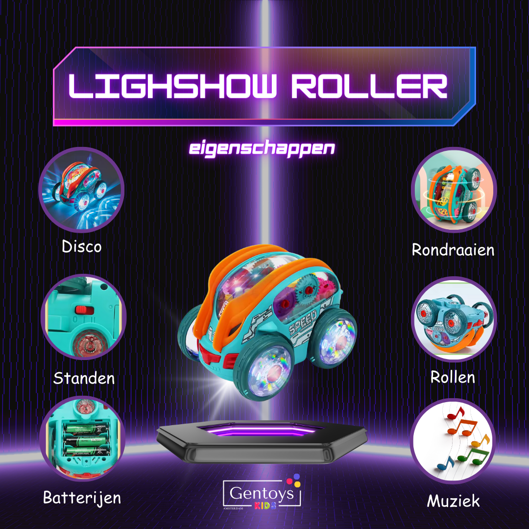 LightShow RollerCar™ - Speelgoedauto