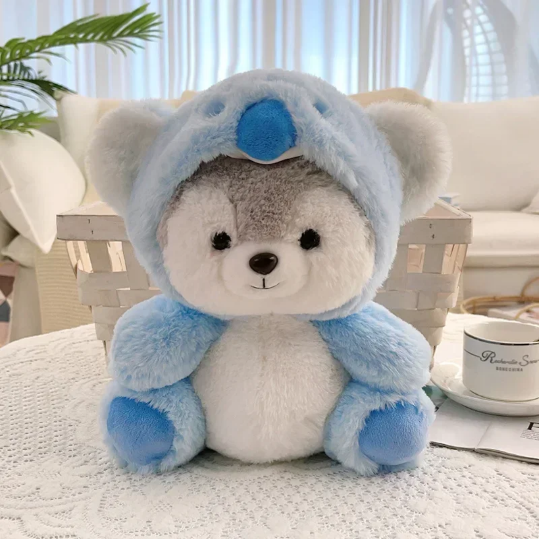 Blue Koala Husky Buddy™ - Honden Knuffel met een koala outfitje