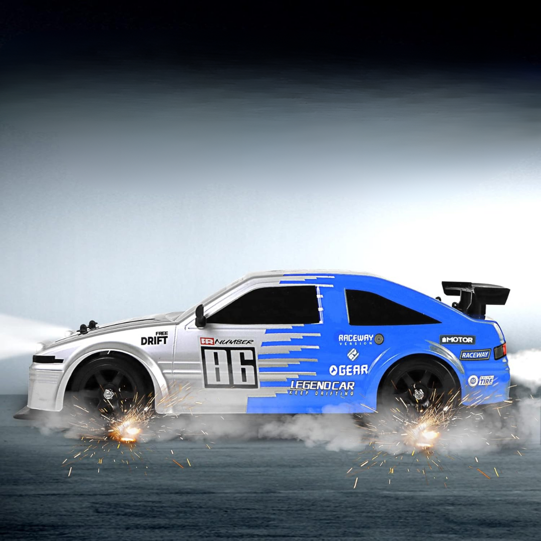 Gravity  DriftCar - Bestuurdbare speelgoedauto met rook