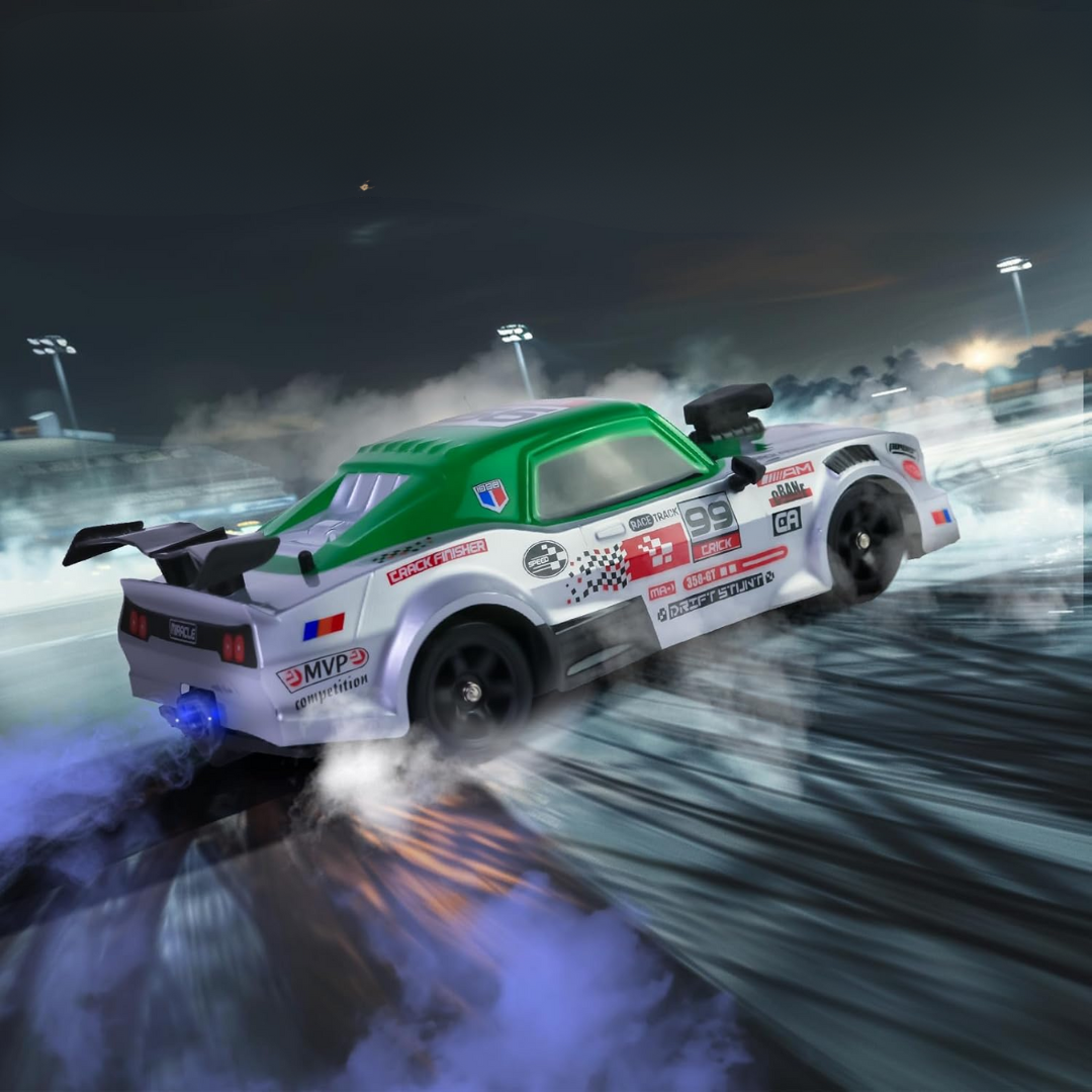 Gravity  DriftCar - Bestuurdbare speelgoedauto met rook