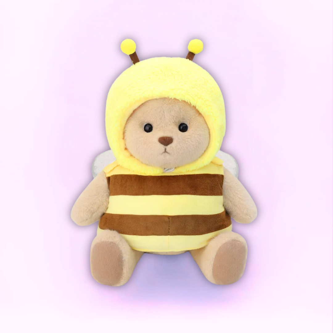 Doodoo BearBuddy™ - Fluffy bamse - Knusende legetøj med outfit