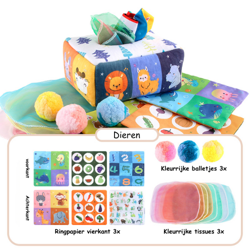 TissueTreasure Box™ - Magische tissue speelgoeddoos - Multifunctioneel speelgoed