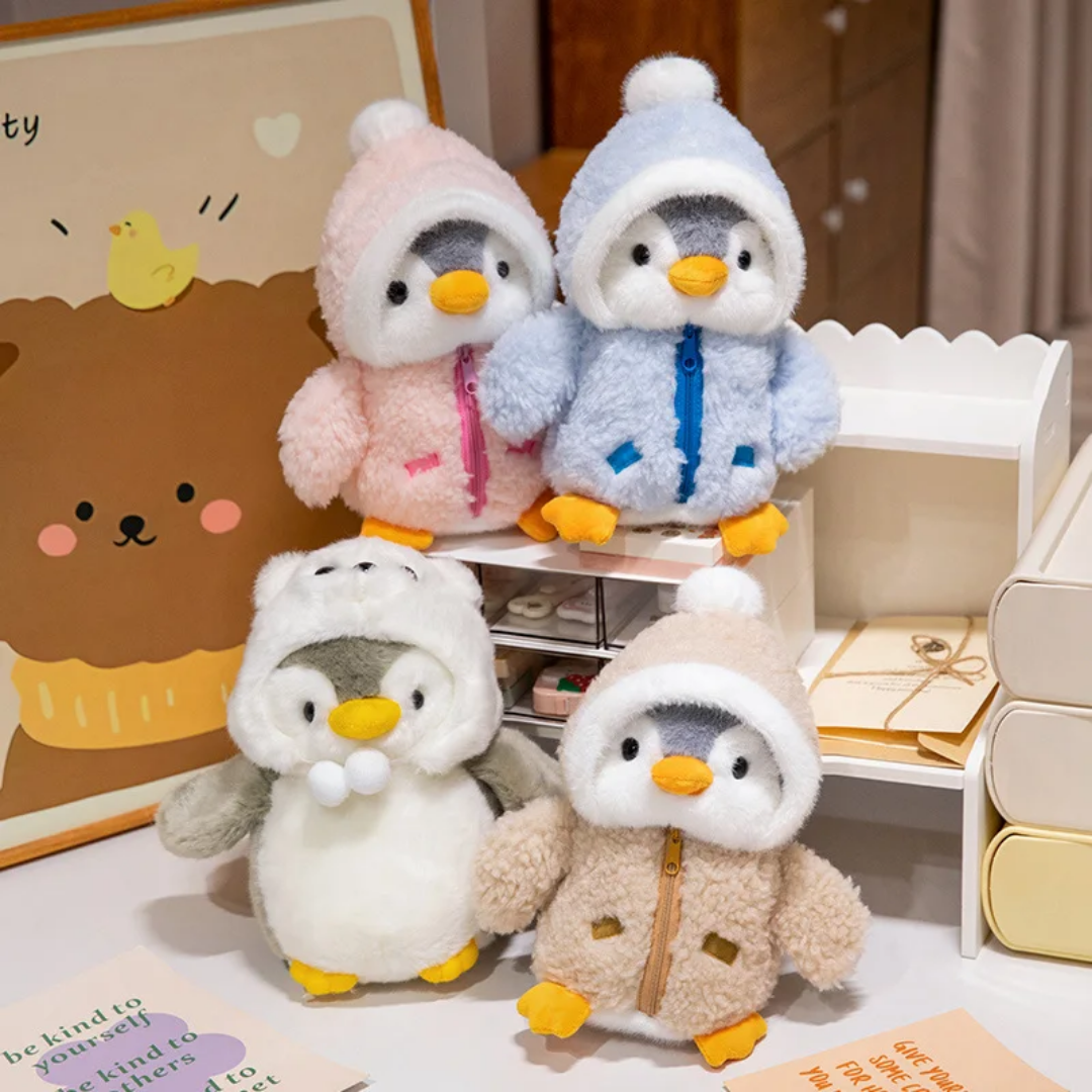 White Coat Penguin Buddy™ - Pinguin Knuffel met kleding