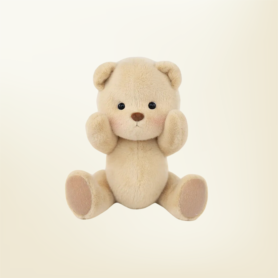 Brown BearBuddy Milo™  - handgemaakte bruine teddybeer