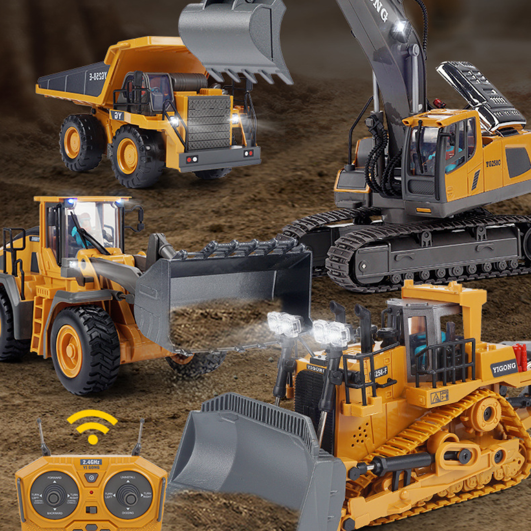 Builders Crawler Pro™ - Bestuurbare Bulldozer