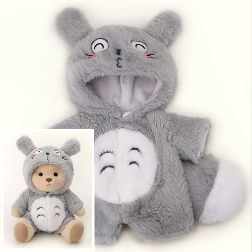 Chinchilla BearBuddy™ - knuffel met ouffit