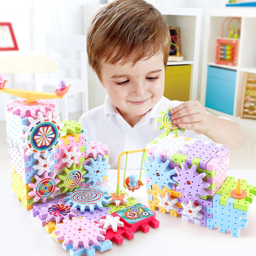 ElectroBuilding Park™ -Educational building toys - Electric building blocks set 