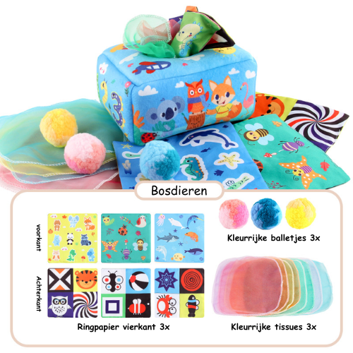 TissueTreasure Box™ - Magische tissue speelgoeddoos - Multifunctioneel speelgoed