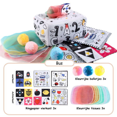 TissueTreasure Box™ - Magische tissue speelgoeddoos - Multifunctioneel speelgoed