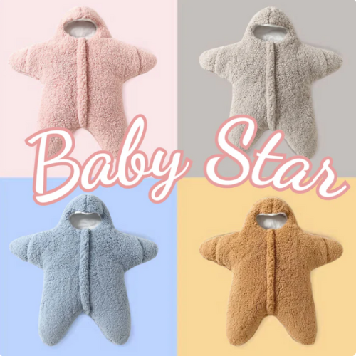 BabyStar SleepSweetie™ - Houd je baby lekker warm en comfortabel - Babyslaapzak